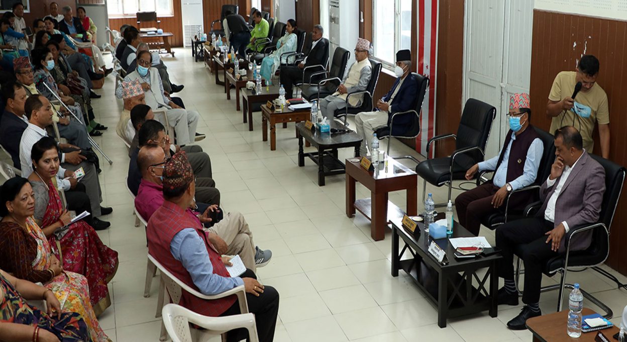 नेपाली कांग्रेस केन्द्रीय कार्यसमितिको बैठक आज पनि पार्टीको केन्द्रीय कार्यालयमा बस्दै
